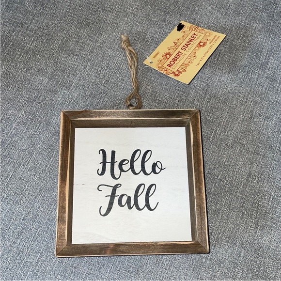 Robert Stanley Hello Fall Wood
Ornament Decoration - Picture 2 of 4